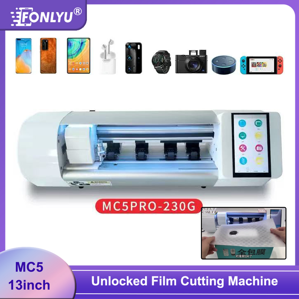 Screen Protector Cutter - เครื่องตัดฟิล์มไฮโดรเจลสำหรับโทรศัพท์มือถืออัจฉริยะ FONLYU Unlocked MC5 ขนาด 13