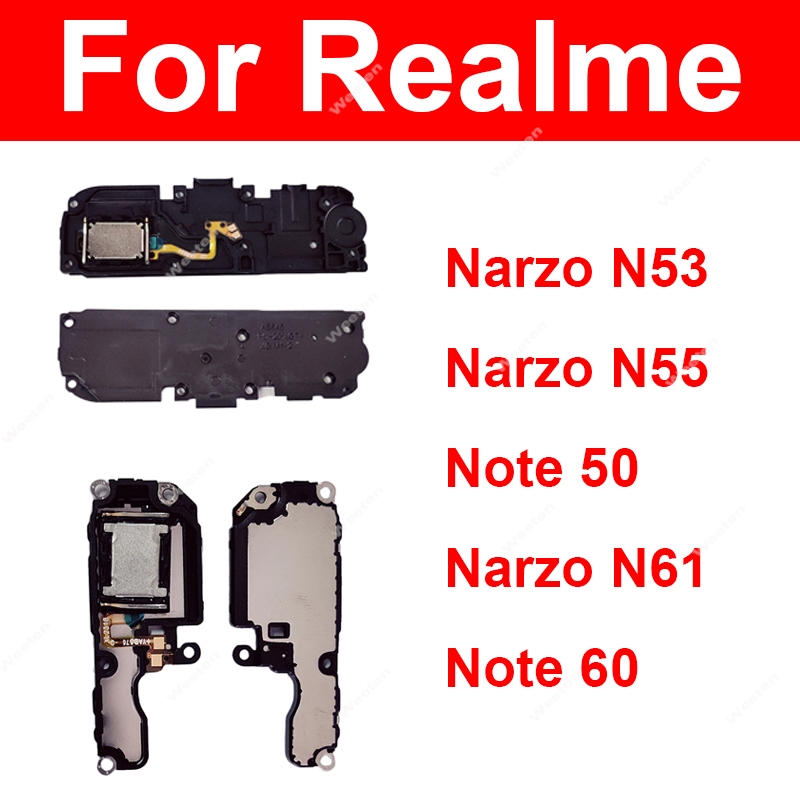 Realme Note 50 - ลำโพงเสียงดังด้านล่างสำหรับ Realme Narzo N53 N55 N61