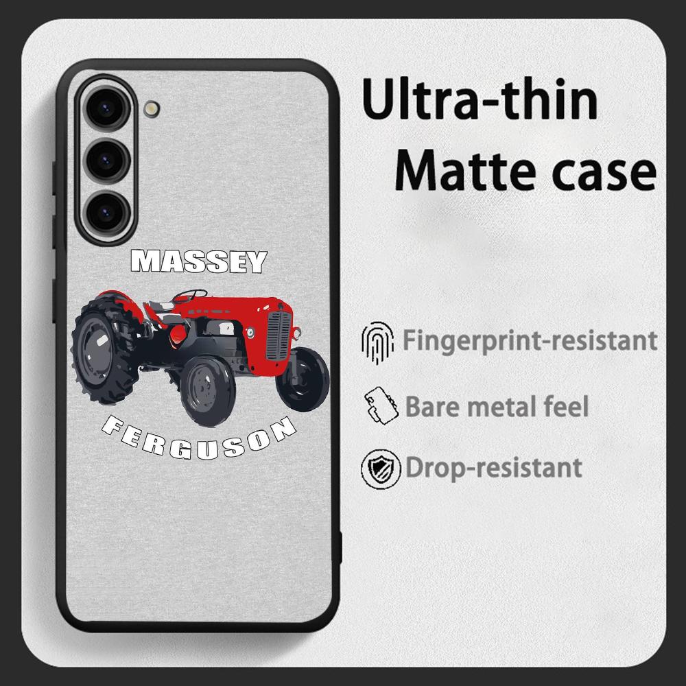Samsung Galaxy S25 - เคสโทรศัพท์ลายรถแทรกเตอร์ Massey Ferguson สุดเท่ สำหรับ Samsung