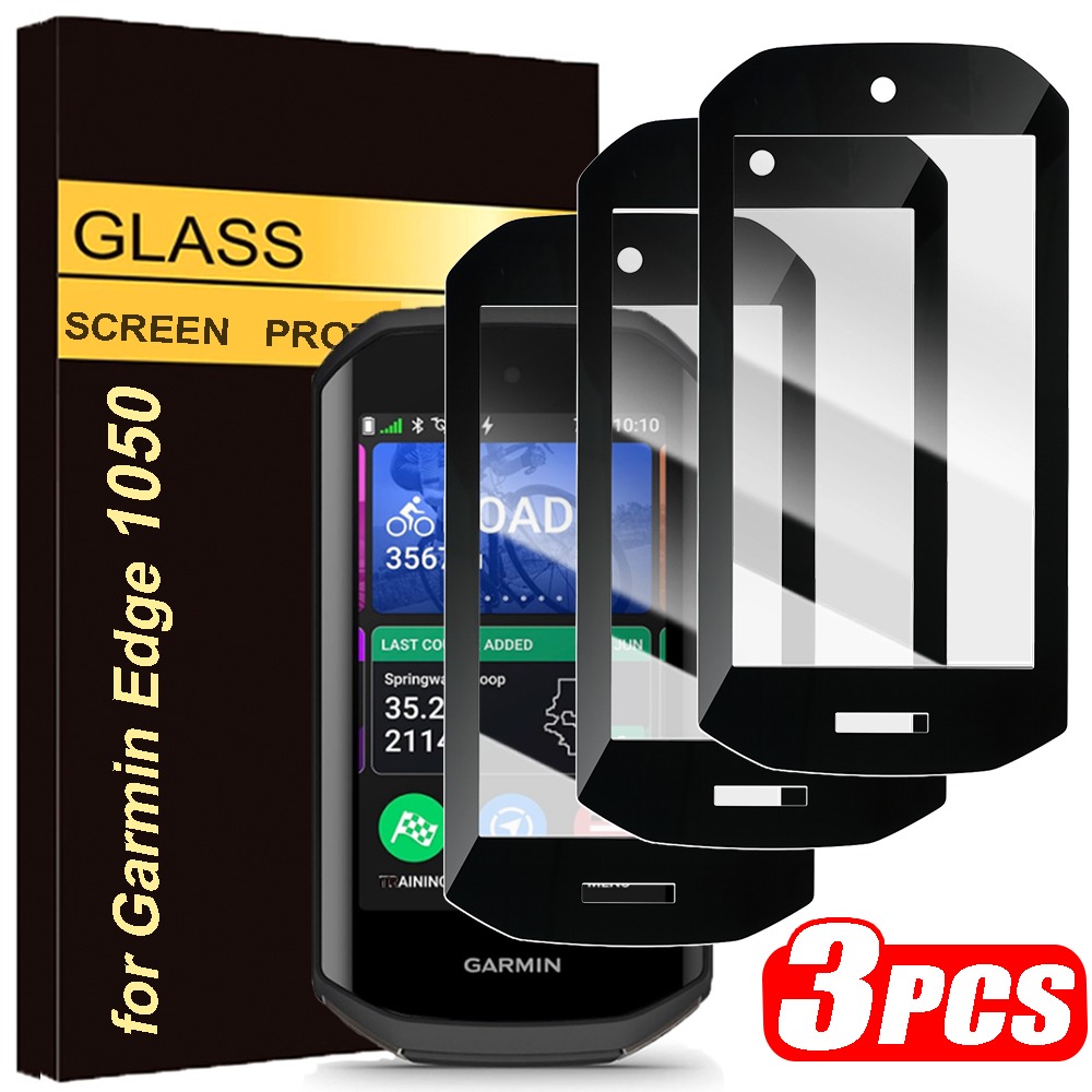 Curved Edge Screen - 1-3PCS 3D กระจกนิรภัยโค้งสําหรับ Garmin Edge 1050