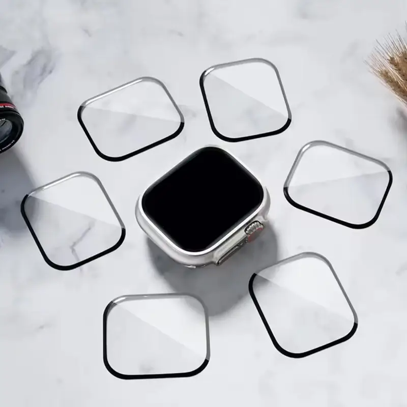 Smartwatch Screen Film - 1-5 ชิ้นฟิล์มป้องกันรอยขีดข่วนสำหรับแอปเปิ้ลวอทช์อัลตร้า 3-2 49 มม.41-45 มม.-42-46