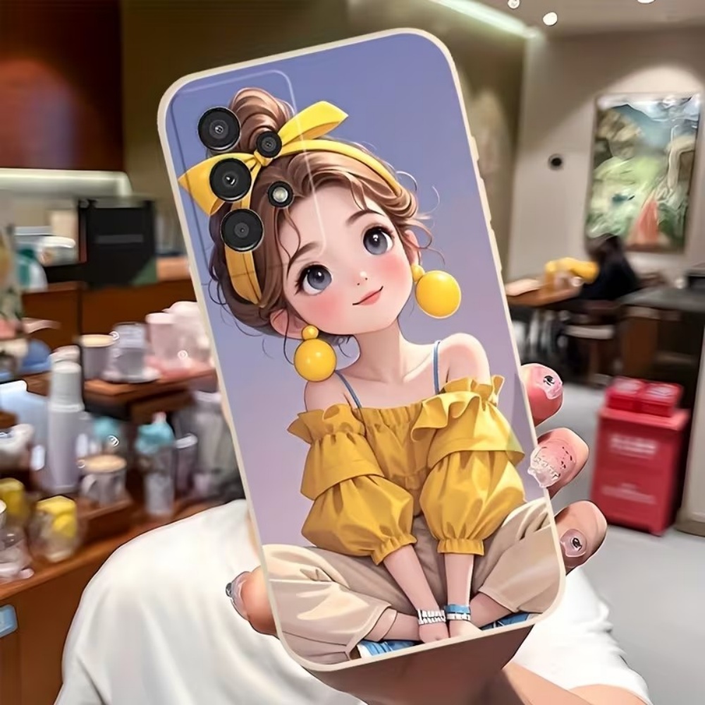 Samsung Galaxy S25 - เคสโทรศัพท์ลายการ์ตูนสาวน่ารัก สำหรับ Samsung Galaxy S26 S25