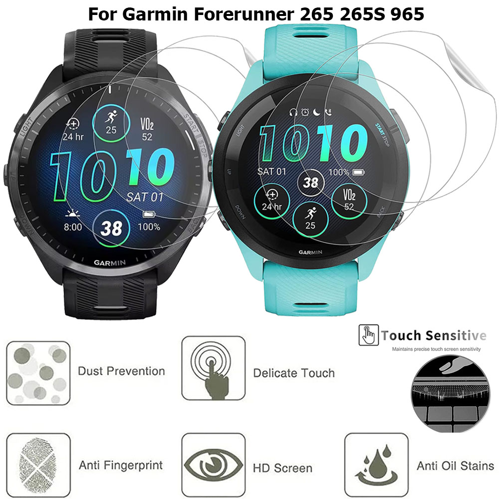 Smartwatch Screen Film - 3Pcs Soft HD Hydrogel ป้องกันฟิล์มสําหรับ Garmin