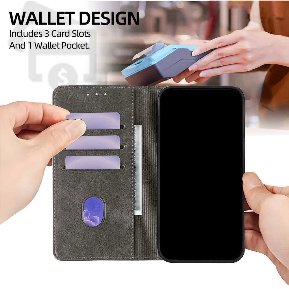 เคสหนังแบบแม่เหล็กพร้อมที่ตั้ง - Realme C67 บทวิจารณ์และราคา