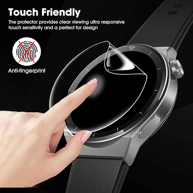 5-1 ชิ้นฟิล์มไฮโดรเจลแบบนุ่มสำ - Smartwatch Screen Film บทวิจารณ์และราคา