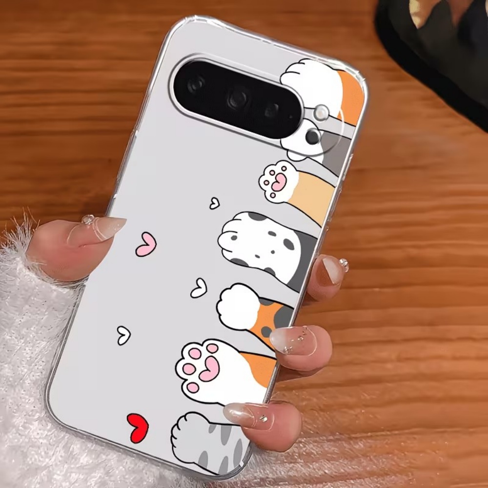 เคสโทรศัพท์ซิลิโคนใสลายอุ้งเท้ - Google Pixel 8A บทวิจารณ์และราคา