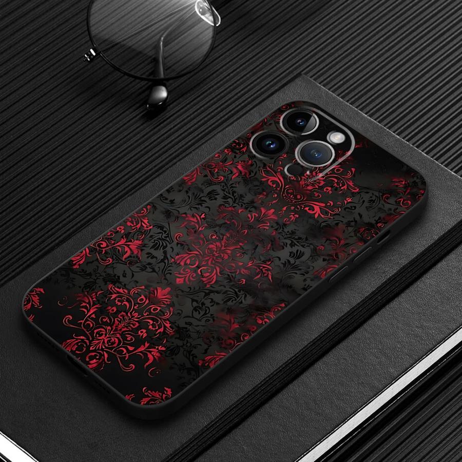 เคสโทรศัพท์ลายลูกไม้สีดำและสีแ - Apple Iphone 16 บทวิจารณ์และราคา