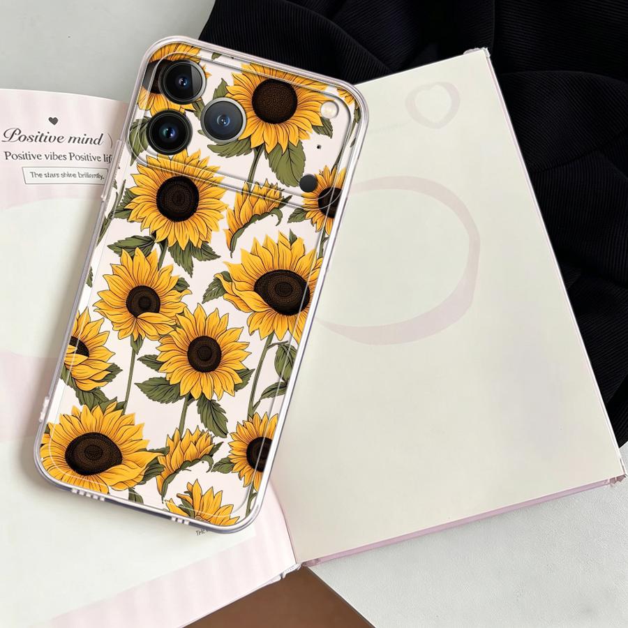 เคสลายดอกทานตะวันน่ารักสำหรับ  - Apple Iphone 16 บทวิจารณ์และราคา