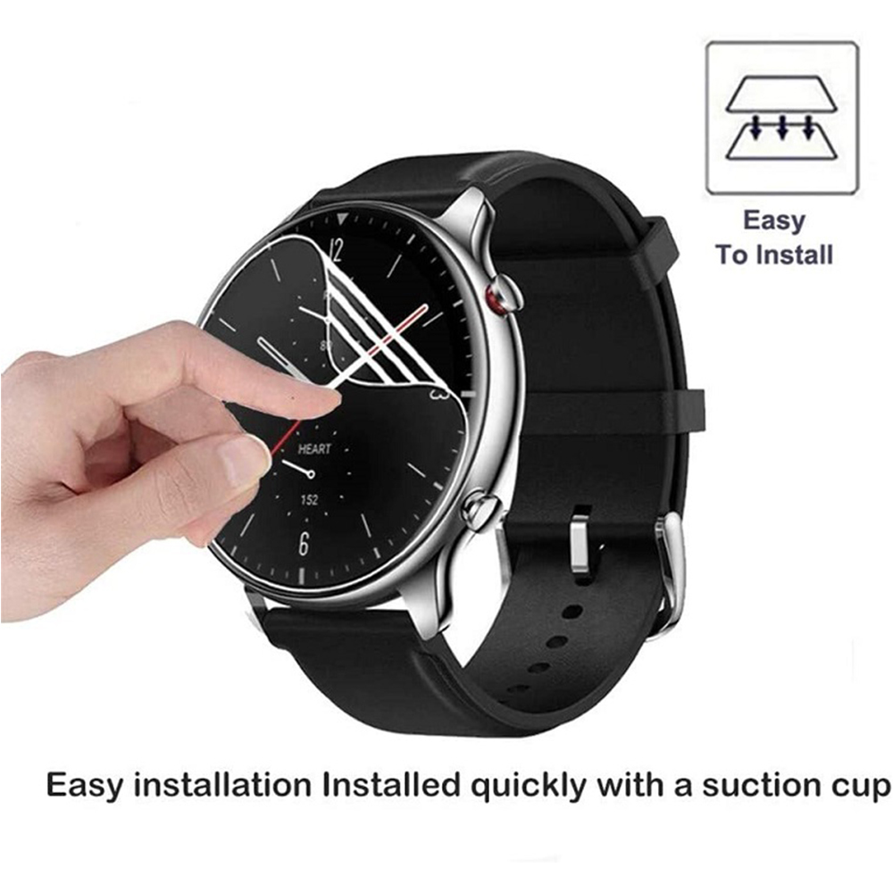 ฟิล์มไฮโดรเจลโปร่งใสบางเฉียบ3/ - Smartwatch Screen Film บทวิจารณ์และราคา