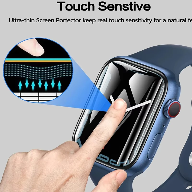 ฟิล์มป้องกันสําหรับ Apple Watc - Smartwatch Screen Film บทวิจารณ์และราคา