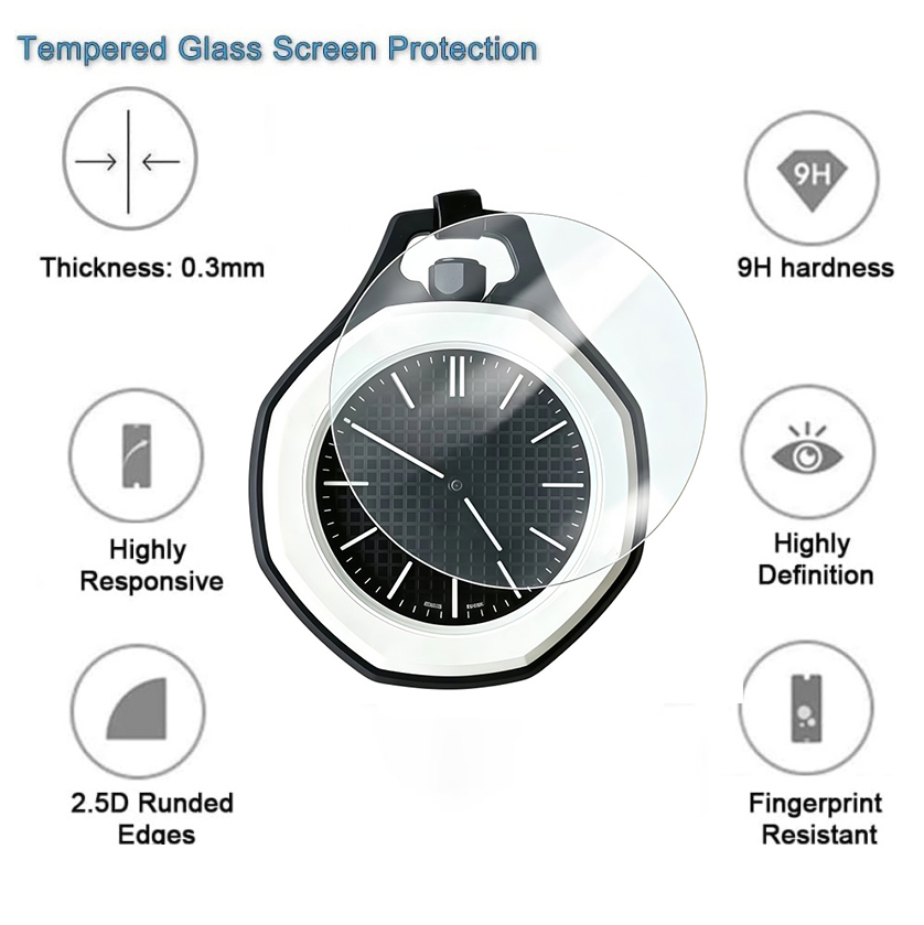 ตัวป้องกันหน้าจอสำหรับนาฬิกาพก - Smartwatch Screen Film บทวิจารณ์และราคา