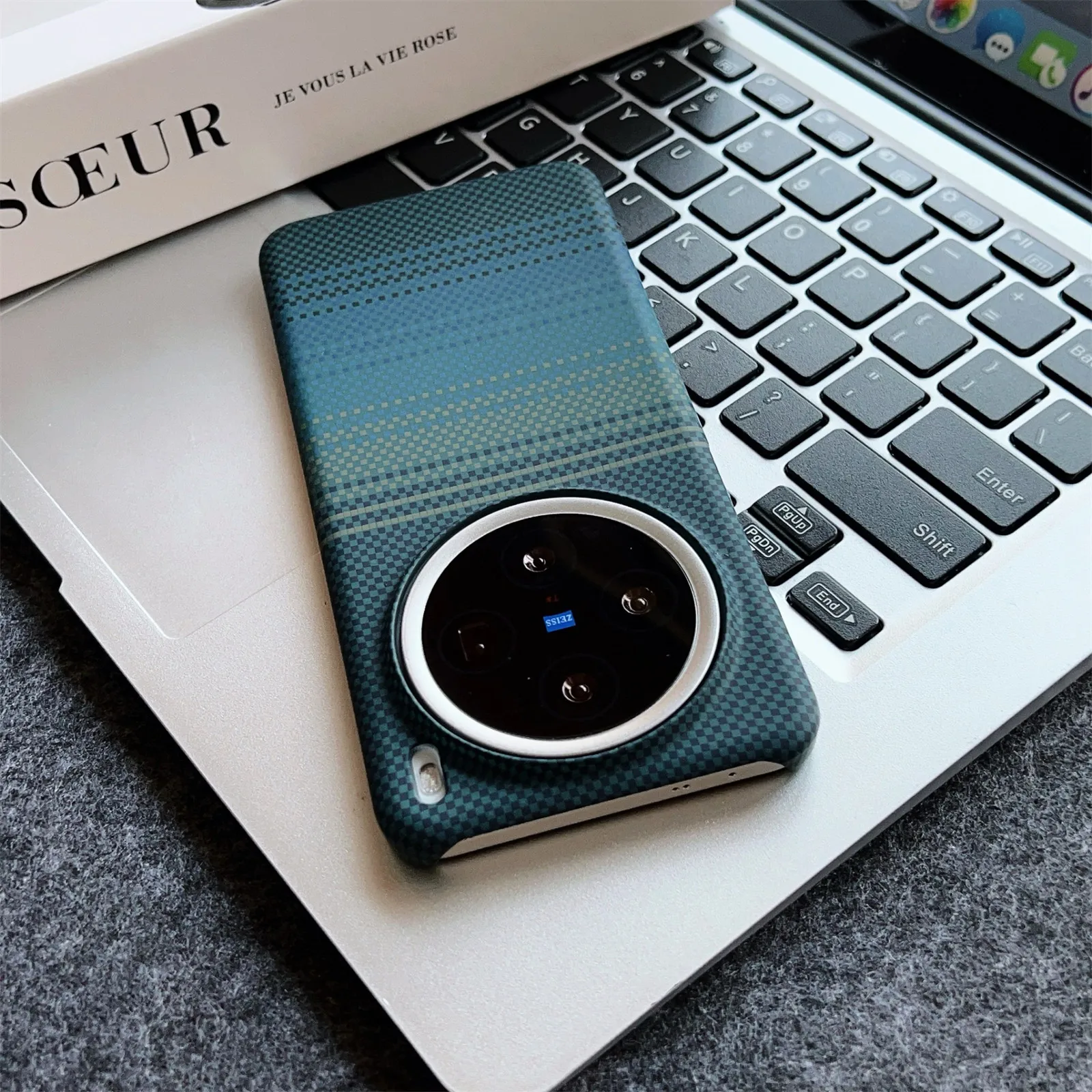 Kevlar คาร์บอนไฟเบอร์สําหรับ V - Vivo X200 บทวิจารณ์และราคา