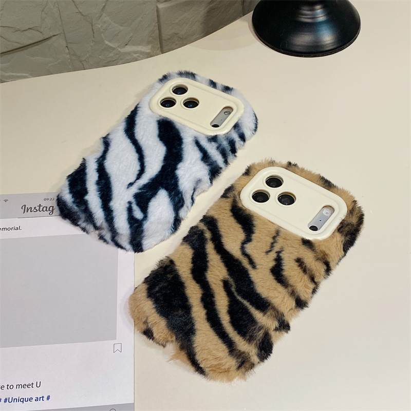 เคสโทรศัพท์ลายม้าลายหรูหรา ขนป - Apple Iphone 16 บทวิจารณ์และราคา
