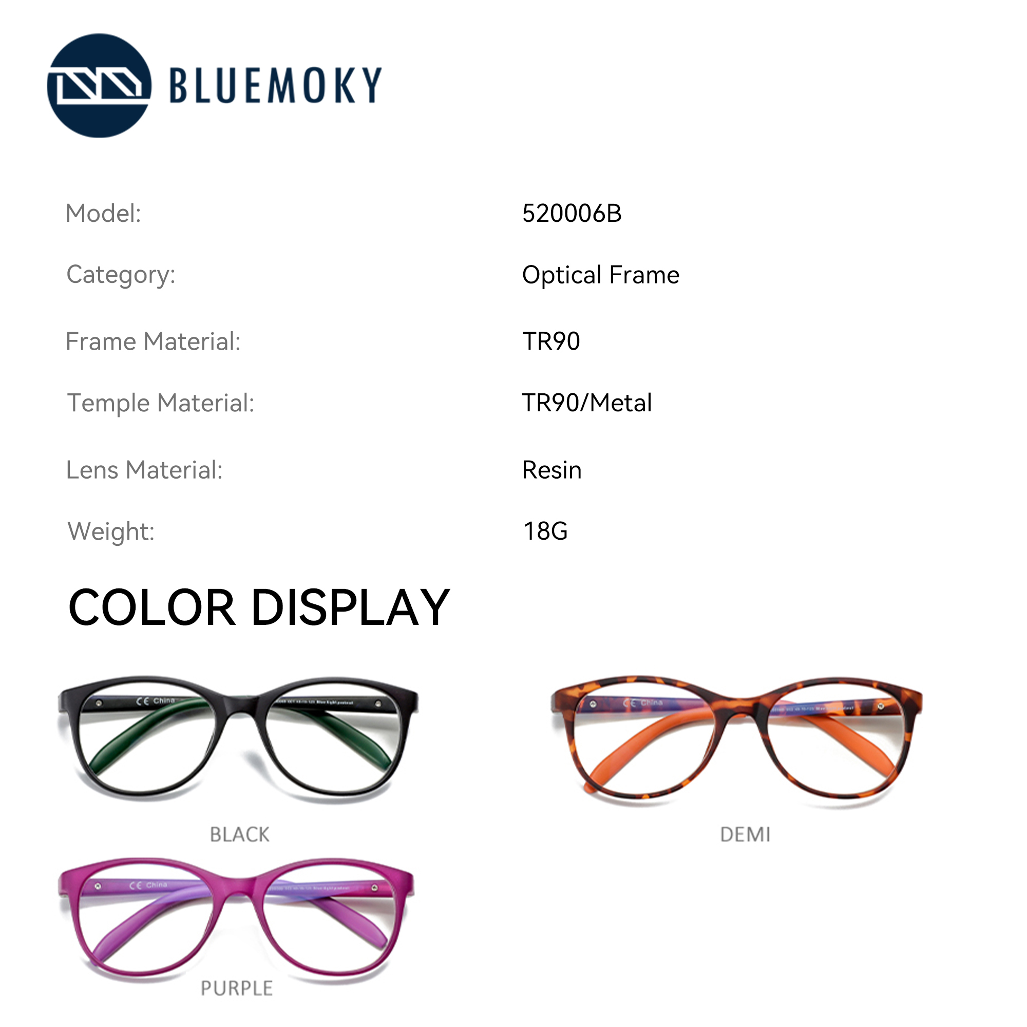 แว่นตาเด็กทรงสี่เหลี่ยม BLUEMO - Anti Blue Light Film บทวิจารณ์และราคา