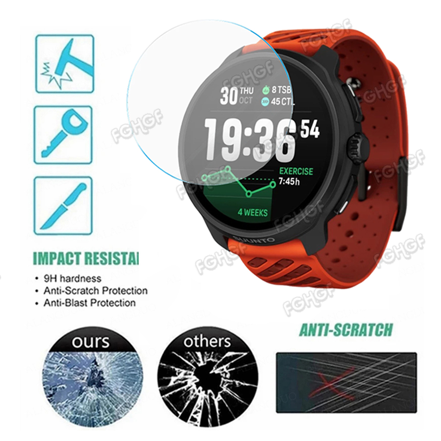 ฟิล์มป้องกันกระจกนิรภัยสำหรับซ - Smartwatch Screen Film บทวิจารณ์และราคา