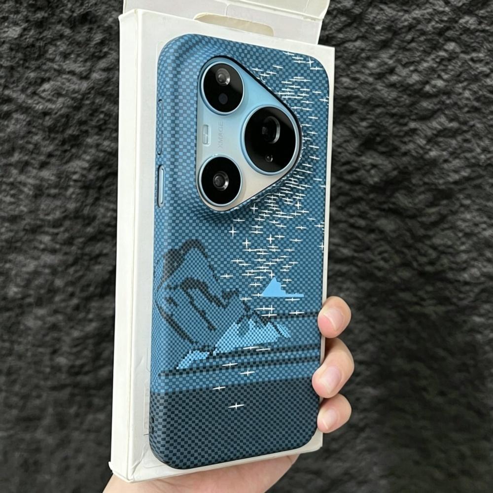 เคสโทรศัพท์ลายเคฟลาร์คาร์บอนไฟ - Huawei Pura 70 บทวิจารณ์และราคา