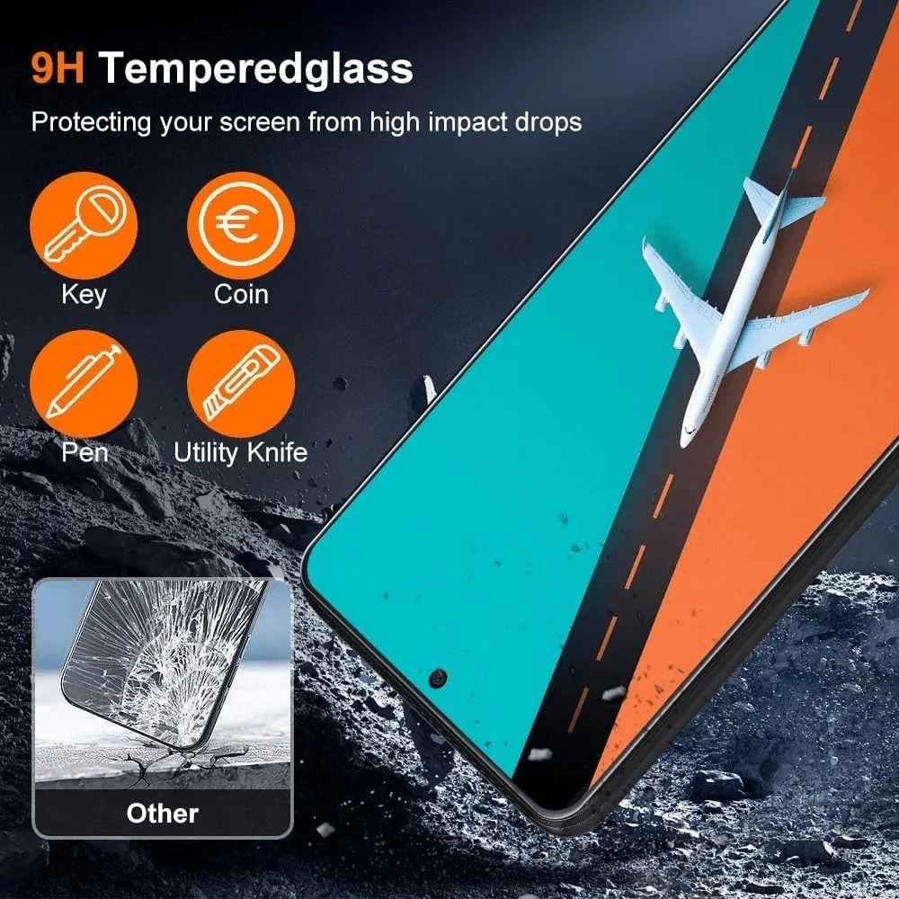กระจกกันรอย 4 ชิ้น สำหรับ Real - Realme C67 บทวิจารณ์และราคา